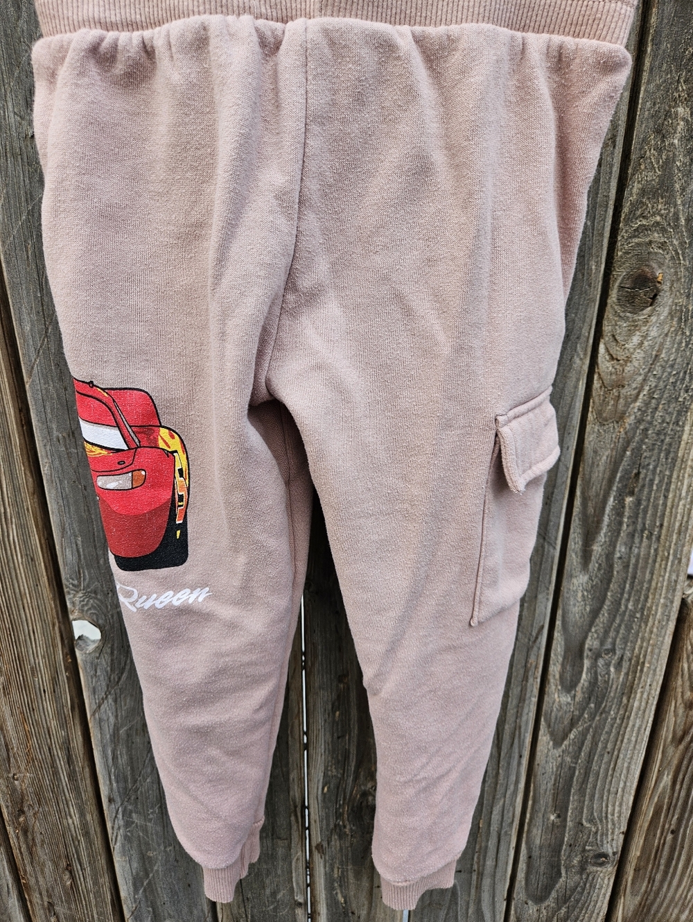 Disney Kids Hoodie & Joggers Set in Light Taupe  Size 5T - Picture 16 of 16